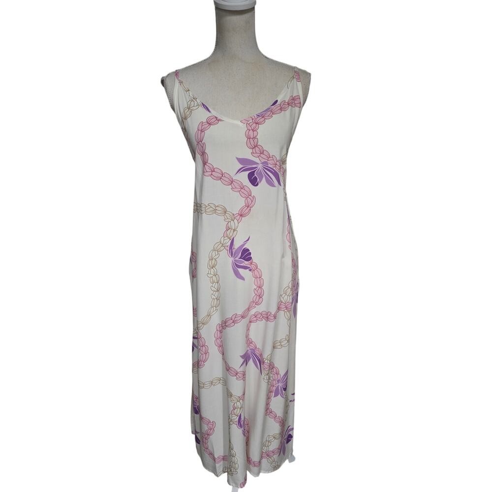 NWT Hawaiian Maxi Dress - Picture 1 of 4